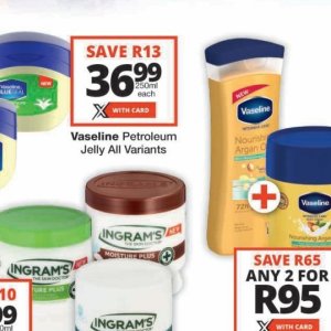 Petroleum jelly at Checkers