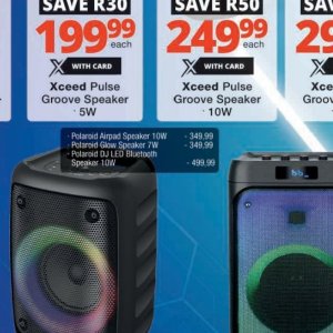 Speaker at Checkers Hyper