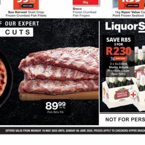 Pork at Checkers Hyper