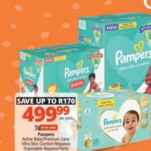 Diapers at Checkers