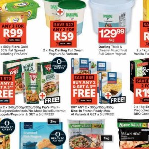 Yoghurt at Checkers Hyper