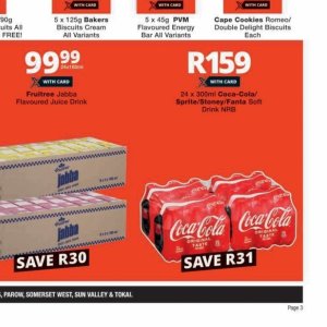 Coca Cola at Checkers Hyper