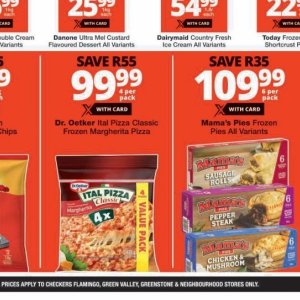 Pizza at Checkers