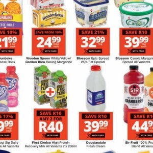 Margarine at Checkers