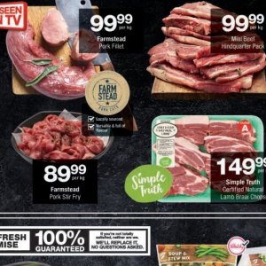 Pork at Checkers
