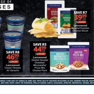 Cheddar at Checkers
