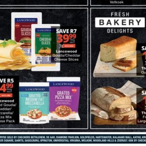 Cheese at Checkers