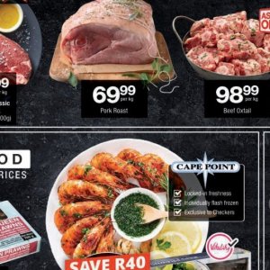Pork at Checkers