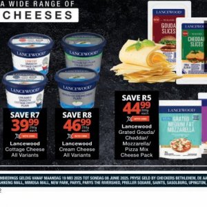 Cheese at Checkers