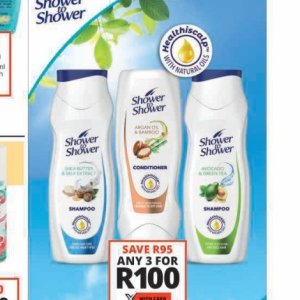 Shower at Checkers