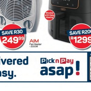 Heater at Pick n Pay Hyper
