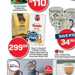Coffee at Pick n Pay Hyper