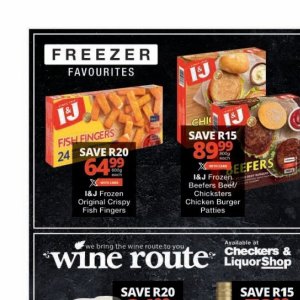 Freezer at Checkers
