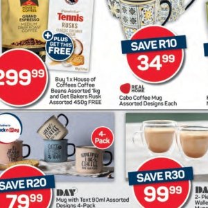 Coffee at Pick n Pay Hyper