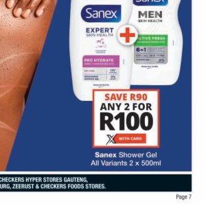 Shower gel dove  at Checkers