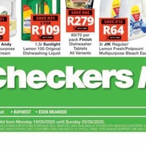 Seafood at Checkers Hyper