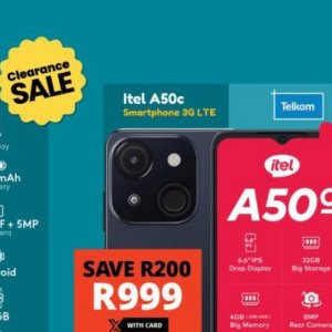 Smartphone at Checkers