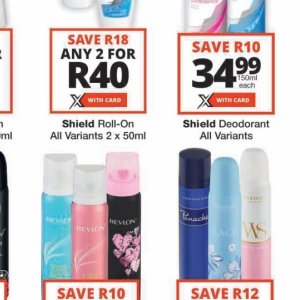 Deodorant garnier  at Checkers