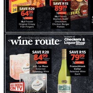 Wine at Checkers