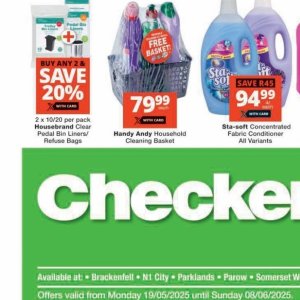 Basket at Checkers Hyper