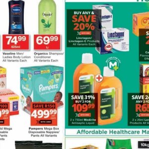 Shampoo at Checkers Hyper