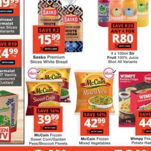 Bread at Checkers