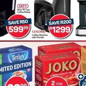 Coffee machine at Pick n Pay Hyper