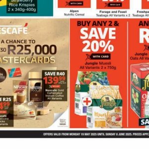 Coffee nescafe  at Checkers