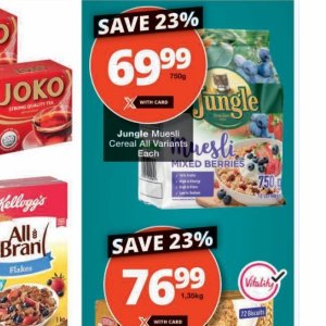 Muesli at Checkers