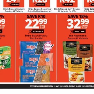 Lentils knorr  at Checkers
