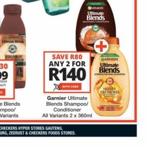 Shampoo garnier  at Checkers
