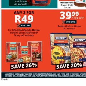 Marinade at Checkers