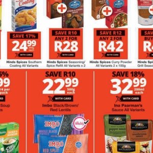Spices at Checkers