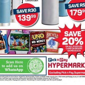  UNO at Pick n Pay Hyper