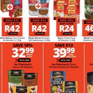 Spices at Checkers