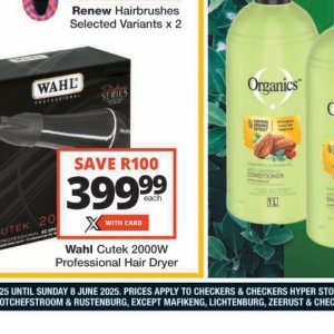 Blow dryer at Checkers