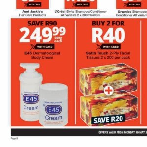 Cream at Checkers