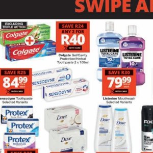 Toothpaste colgate  at Checkers