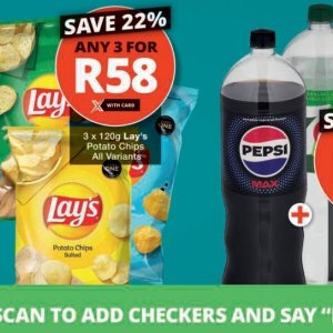Lay's at Checkers