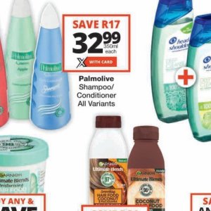 Shampoo at Checkers
