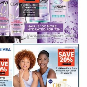 Shampoo nivea  at Checkers
