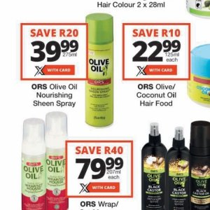 Olive oil at Checkers