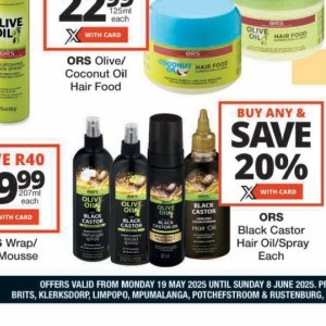 Olive oil at Checkers