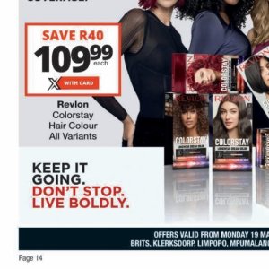 Blow dryer at Checkers