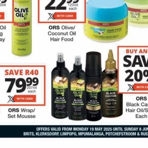 Olive oil at Checkers