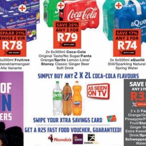 Fizzy drink at Checkers