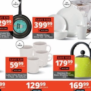 Dinner set at Checkers