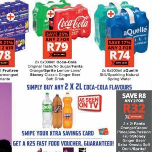  Coca Cola at Checkers