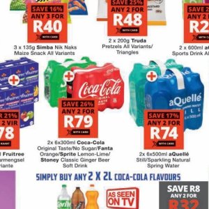  Coca Cola at Checkers