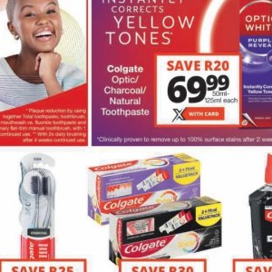 Toothpaste colgate  at Checkers